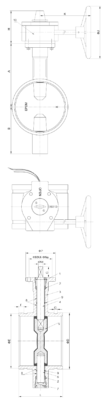 Grooved End Butterfly Valve thumbnail
