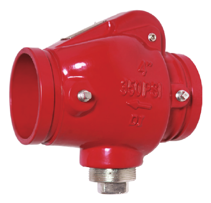 350PSI Grooved Swing Check Valve