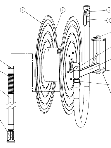 Automatic Hose Reel 19mm thumbnail