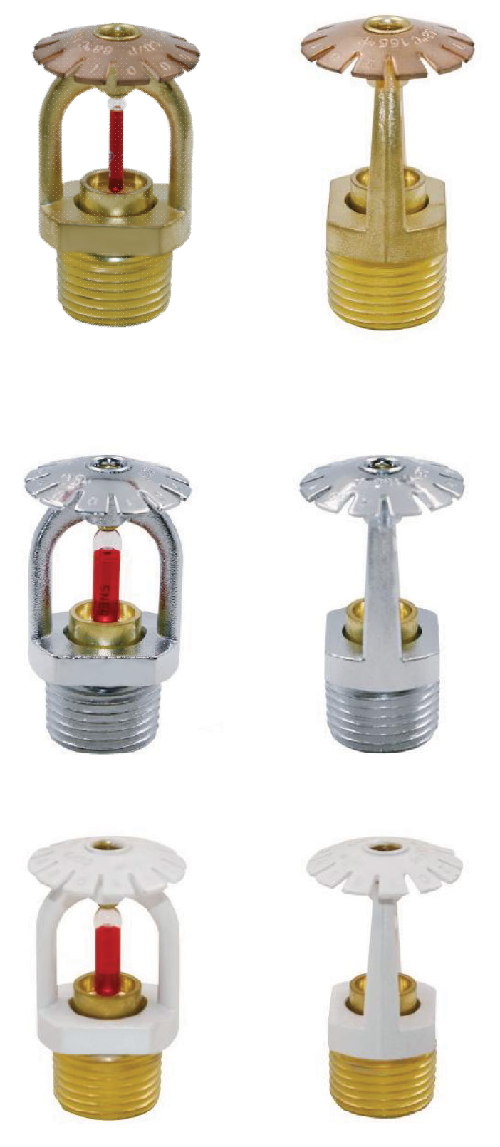Conventional Sprinkler, Standard Response (5mm Glass Bulb)